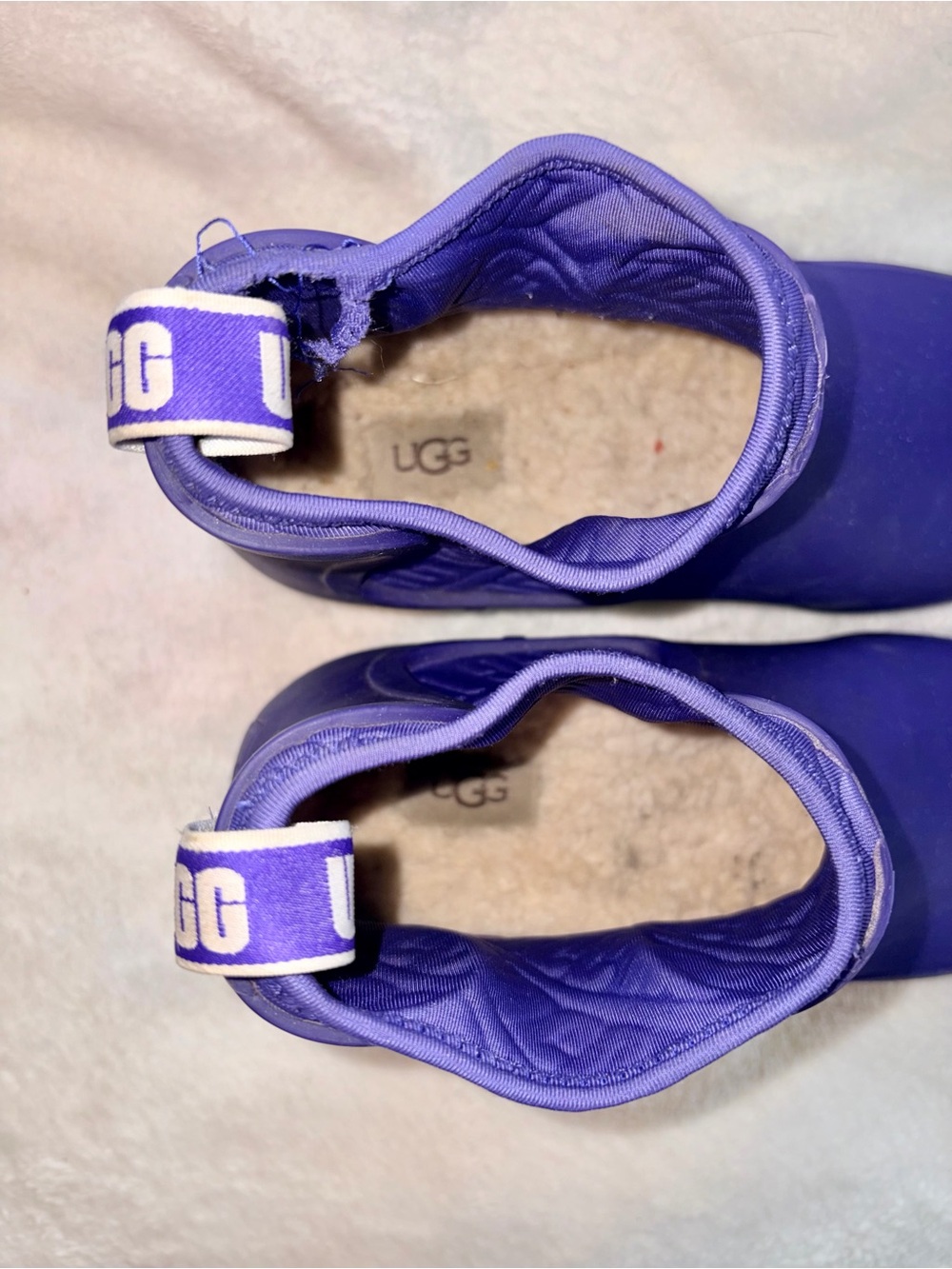 UGG Chevonne Rain Boots Purple sz 9 - Picture 5 of 11